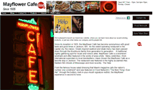 Desktop Screenshot of mayflowercafems.com
